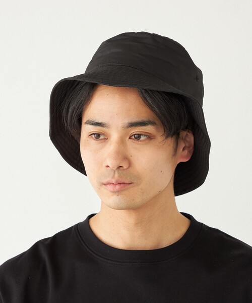 新品未使用 宇ち多゛newhattanバケットハットブラックもつ焼きキャップ セール アウトレットファッション - 新品未使用 宇ち多゛