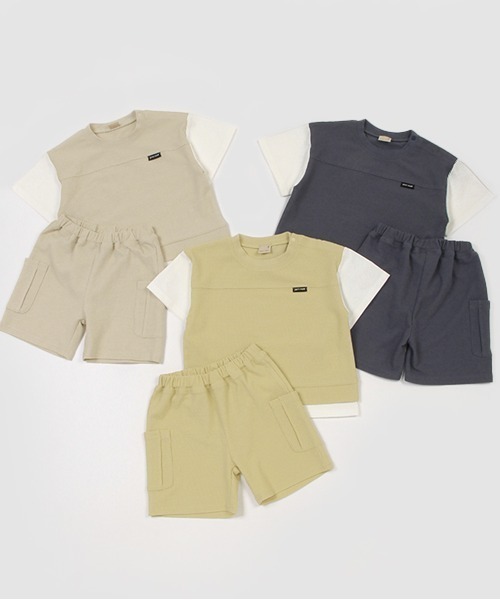 petit main セットアップ カットセットアップ キッズ 子供服 男の子