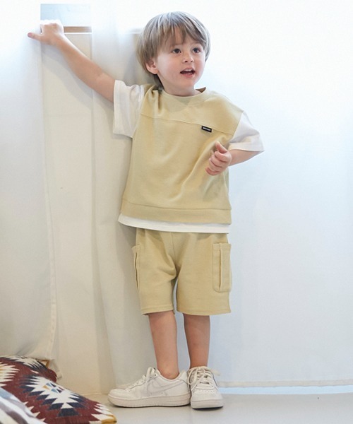 petit main セットアップ カットセットアップ キッズ 子供服 男の子