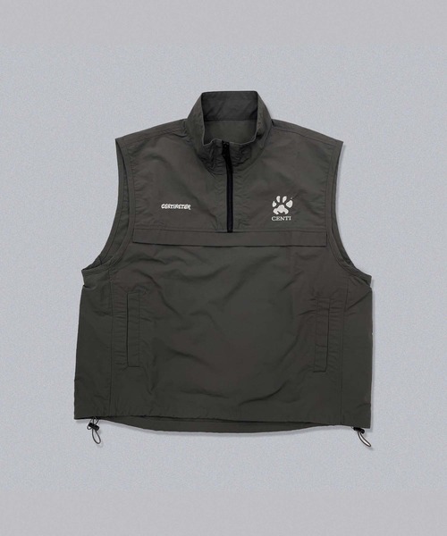 centimeter（センチメーター） ベスト ジレ Paw pad nylon vest メンズ 