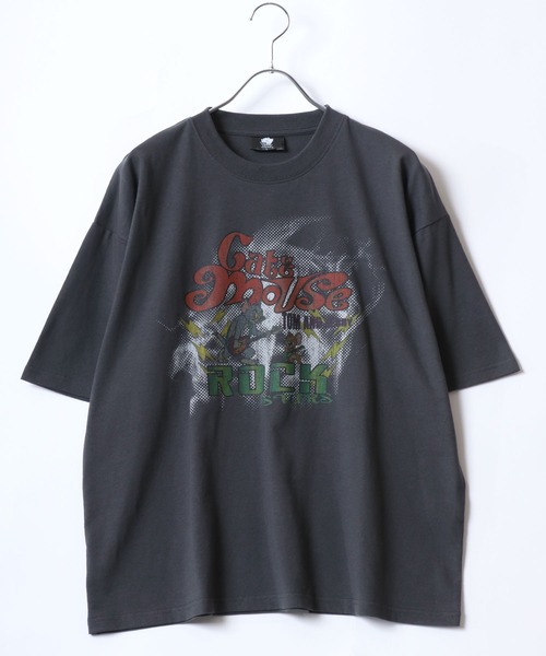 tシャツ Tom＆Jerry/トム＆ジェリー ヴィンテージライク フロント
