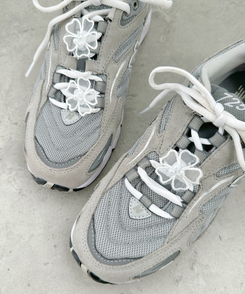 iso（イソ） フラワーレース シューズアクセサリー「3点セット