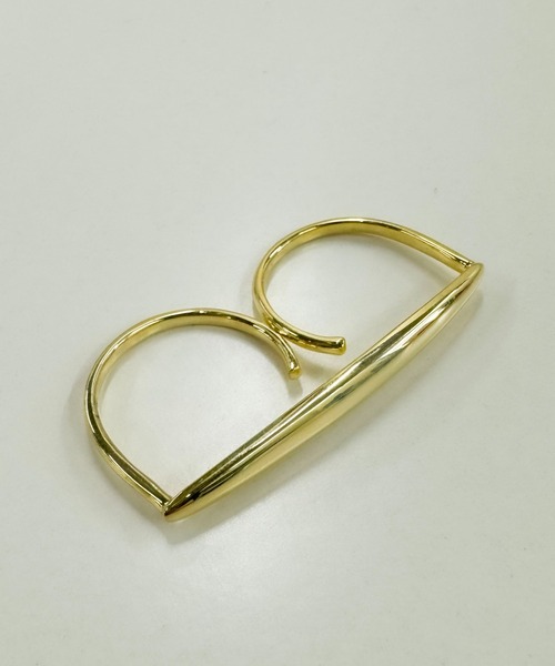 指輪 リング 「IRIS 47」w ring/ダブル リング レディース メンズの画像