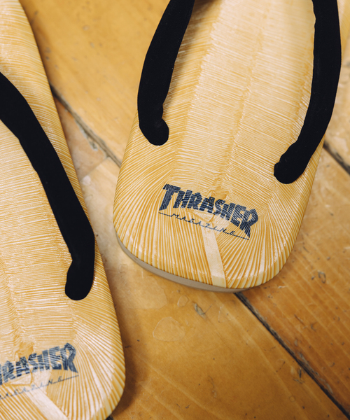 THRASHER（スラッシャー） サンダル 雪駄 × LOGO メンズ : ZOZOTOWN 