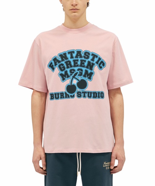 msgm Tシャツ メンズ ピンクのおすすめ人気商品一覧 通販