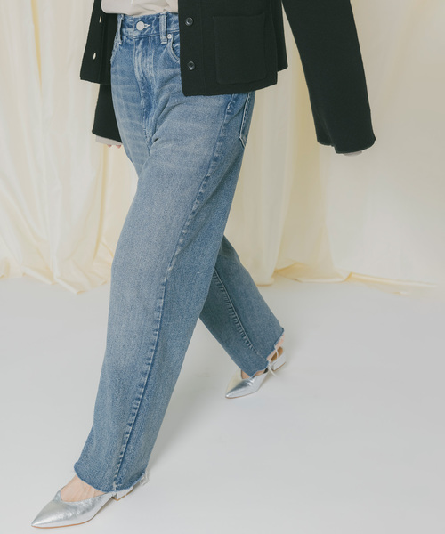 デニム　パンツ　ルーズデニム QS86 denim QS244B loose denim