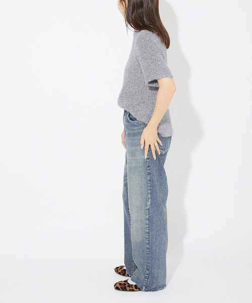 Bonum ジーンズ デニム デニムパンツ ルーズストレートデニム