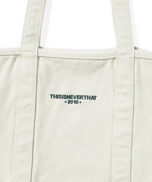 thisisneverthat トートバッグ Washed Canvas Tote Bag メンズ