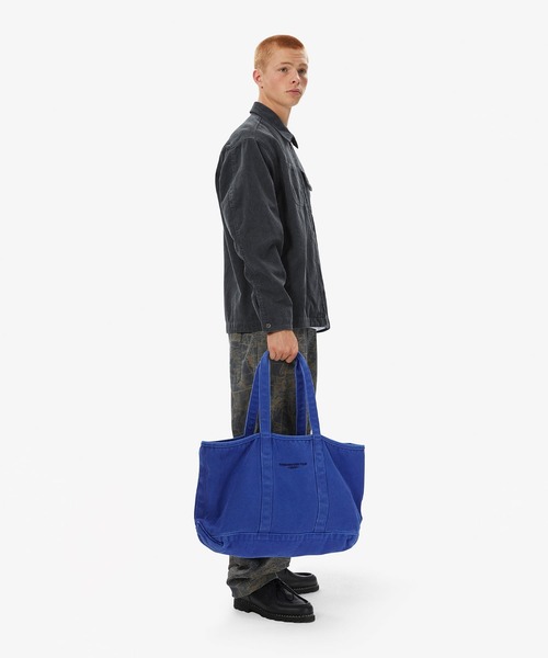 【THISISNEVERTHAT】Washed Canvas Tote Bag Charcoal MUSINSA | thisisneverthat® Washed Canvas Tote Bag Charcoal