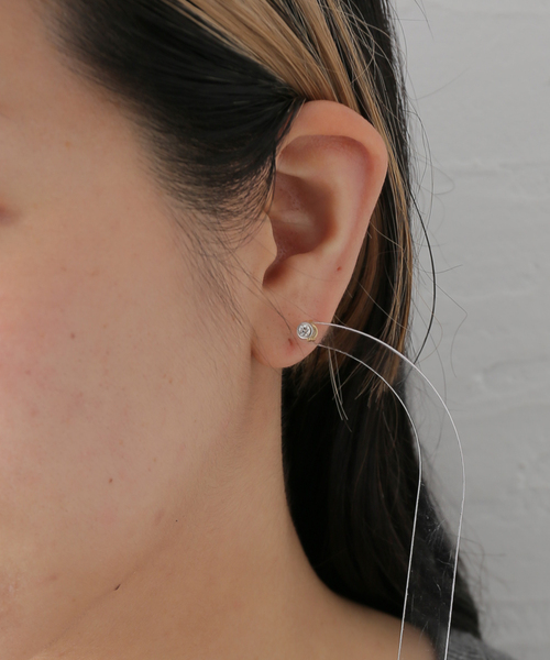 FRAMeWORK ピアス GIGI/ジジ 別注 Amour earrings mother of