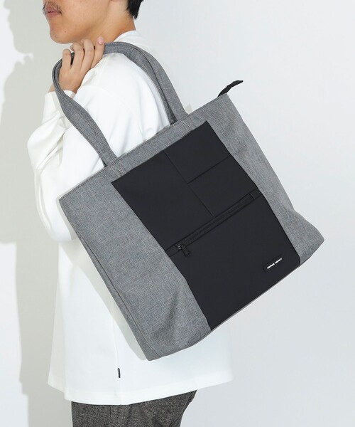 BEAMS HEART トートバッグ スクエアコンビ トートバッグ「ノート