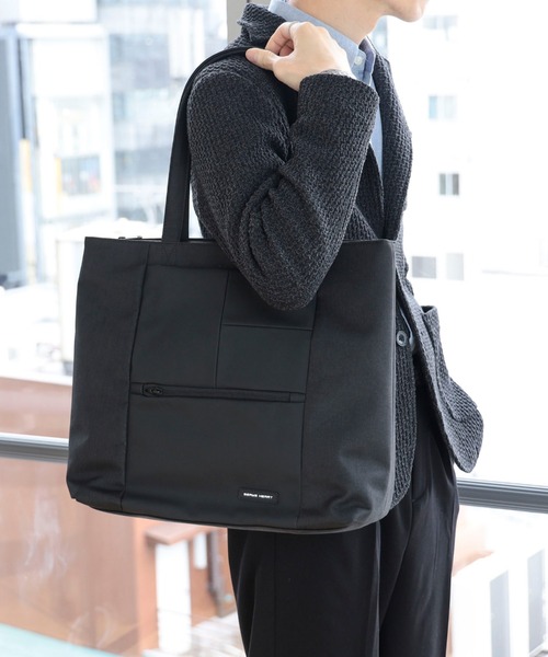 BEAMS HEART トートバッグ スクエアコンビ トートバッグ「ノート