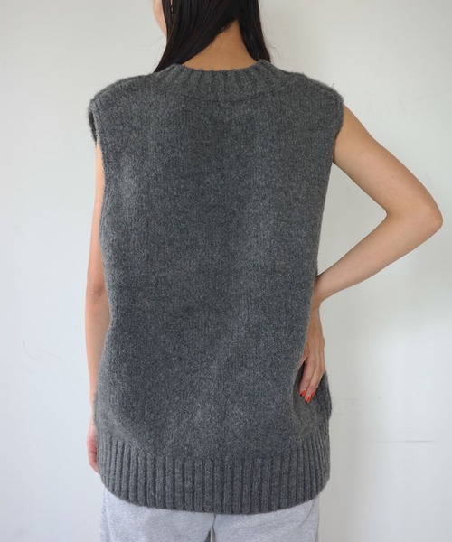 ENCIRCLE ニット セーター 「ENCIRCLE/エンサークル」Knit zip