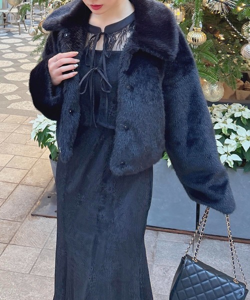 INGNI（イング） ドレス 「WEB限定」2Wayレースリボンブラウス＋キャミ