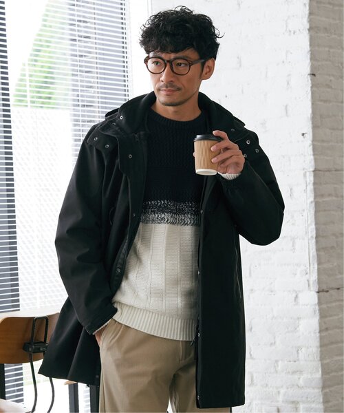 ikka マウンテンパーカー ウインドブレーカー 「撥水」sorona(R) 3WAY