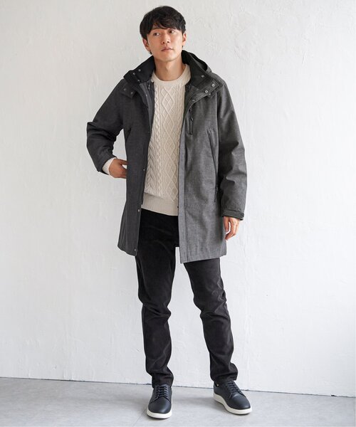 MARK&LONA/ウインドブレイカー ikka マウンテンパーカー ウインドブレーカー 「撥水」sorona(R) 3WAY