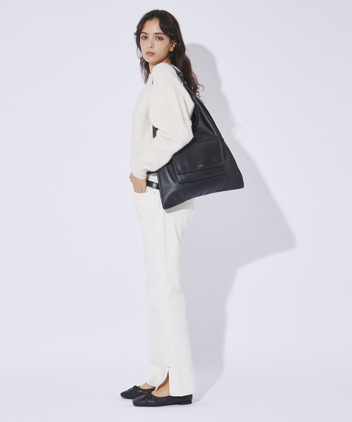 YArKA ショルダーバッグ 「YArKA/ヤーカ」real leather multi tote bag