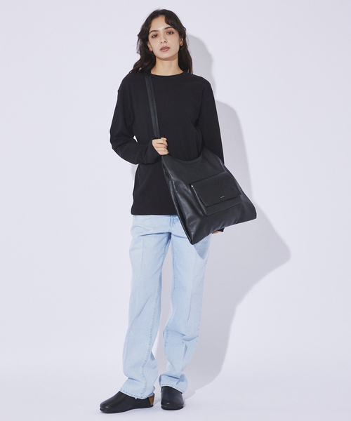 YArKA ショルダーバッグ 「YArKA/ヤーカ」real leather multi tote bag
