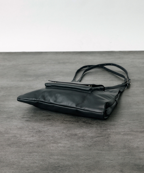 リアルレザースカラバッグ YArKA ショルダーバッグ 「YArKA/ヤーカ」real leather multi tote bag