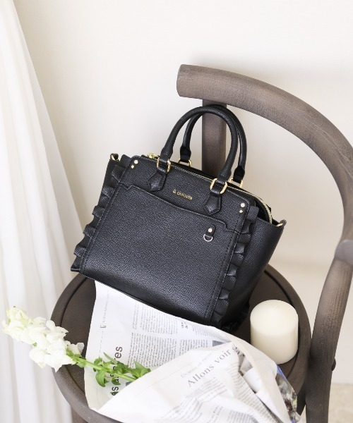 & chouette（アンドシュエット） ハンドバッグ 「推し事バッグ」クリア