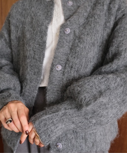 カーディガン KEGAKI KNIT CARDIGAN (ケガキカーデ)「5444017」 レディース KEGAKI KNIT CARDIGAN (ｹｶﾞｷｶｰﾃﾞ)【5444017】 | CIEL'AIR