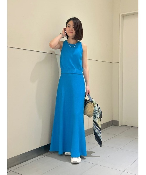 allureville（アルアバイル） スカート ハイゲージペーパーヤーン