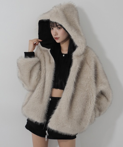 ジャケット・アウター me me+em select（ミームセレクト） コート アウター 「 リバーシブル