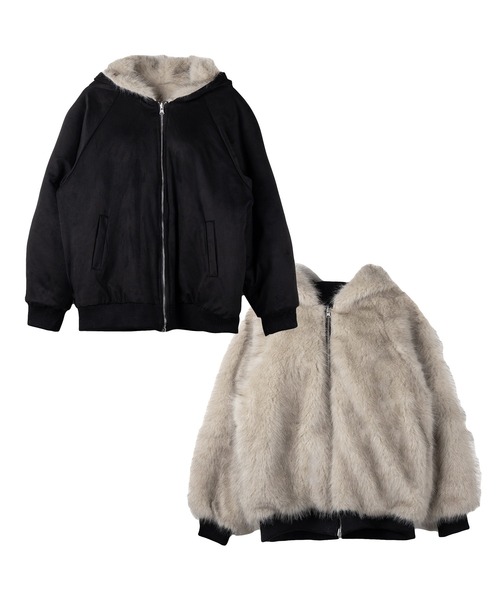 me+em select（ミームセレクト） コート アウター 「 リバーシブル