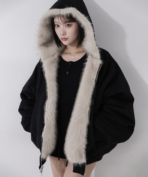 me+em select（ミームセレクト） コート アウター 「 リバーシブル