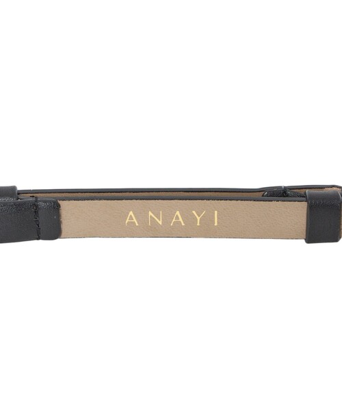 ANAYI（アナイ） ベルト ダブルサルカンスライドベルト レディース