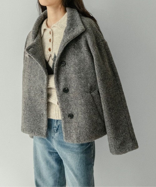 on：nue（オンニュ） ピーコート pコート 「on:nue」ハイネック