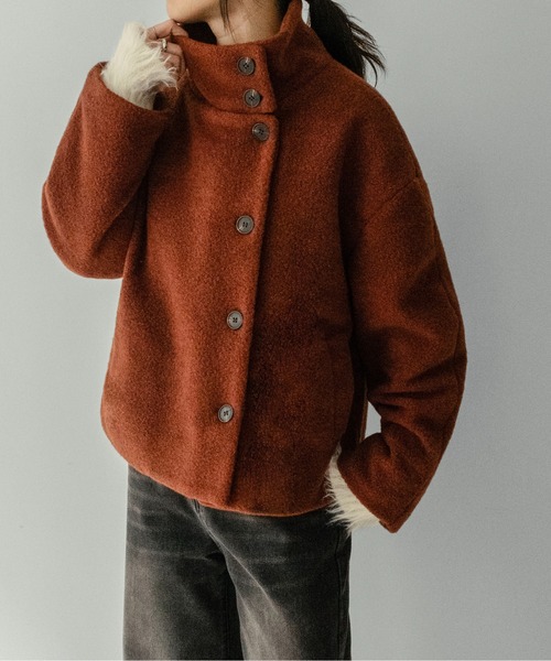 on：nue（オンニュ） ピーコート pコート 「on:nue」ハイネック