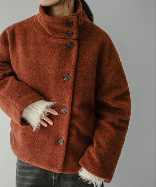 on：nue（オンニュ） ピーコート pコート 「on:nue」ハイネック