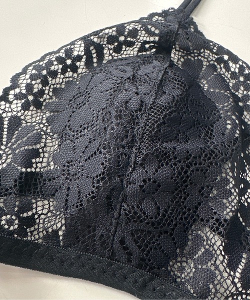 c.u.l ノンワイヤーブラ ブラジャー フロントホック トライアングル