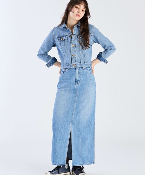 To b. by agnes スカート x RED CARD TOKYO Denim Long SK ロング
