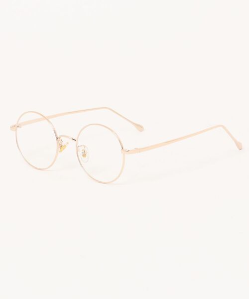 Revo. 伊達メガネ メガネ 眼鏡 ROUND CLEAR LENS GLASSES / メタル