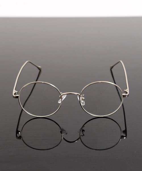Revo. 伊達メガネ メガネ 眼鏡 ROUND CLEAR LENS GLASSES / メタル