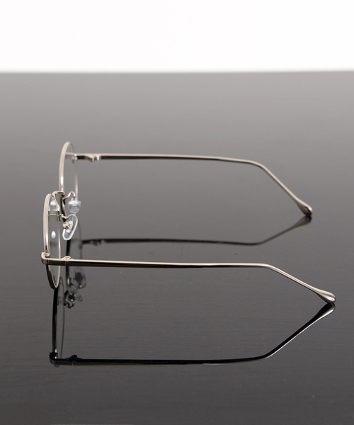Revo. 伊達メガネ メガネ 眼鏡 ROUND CLEAR LENS GLASSES / メタル