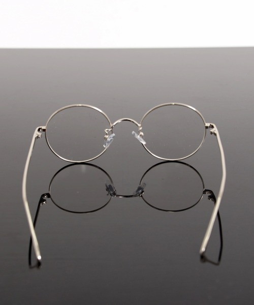 Revo. 伊達メガネ メガネ 眼鏡 ROUND CLEAR LENS GLASSES / メタル