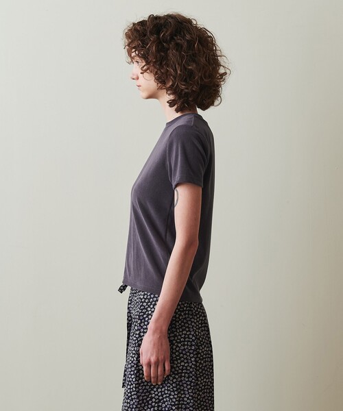 tシャツ 「Steven Alan」パイル ショートスリーブ Tシャツ レディース STEVEN ALAN tシャツ 「Steven Alan」パイル ショートスリーブ T