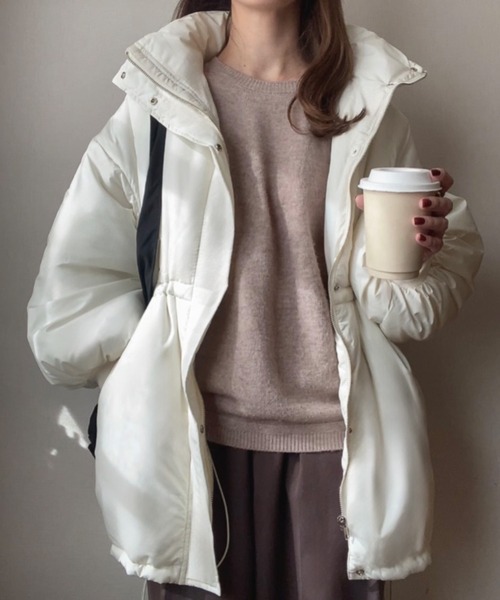 「FILLOU」 コート MEDIUM アイボリー レディース_画像7