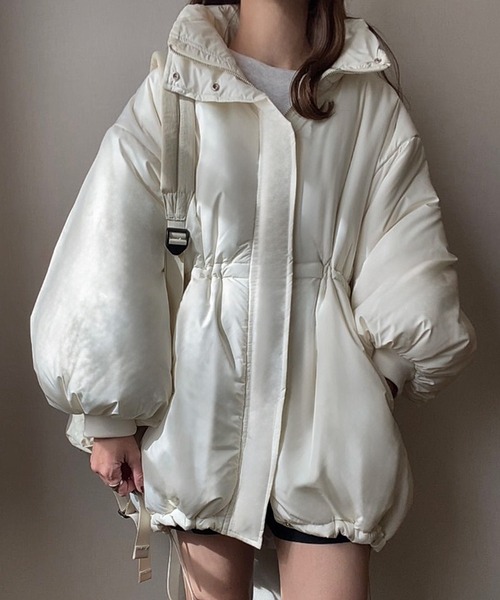 「FILLOU」 コート MEDIUM アイボリー レディース_画像8