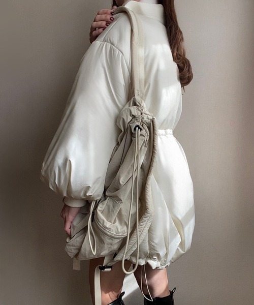 「FILLOU」 コート MEDIUM アイボリー レディース_画像9