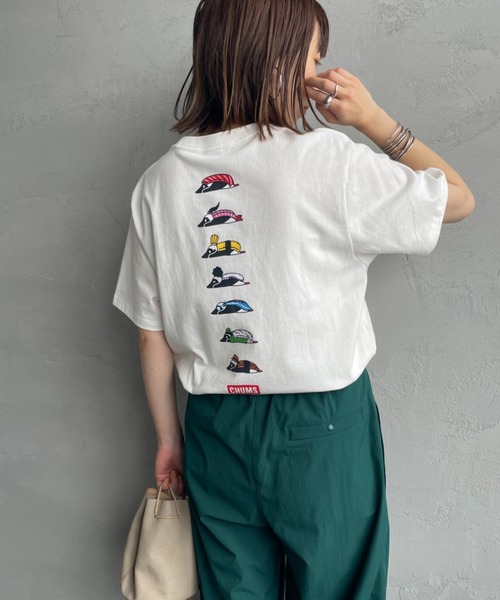 CHUMS Tシャツ レディース M ハーフパンツM セット売り 新品未使用 チャムス tシャツ（レディースファッション） | ファッション の