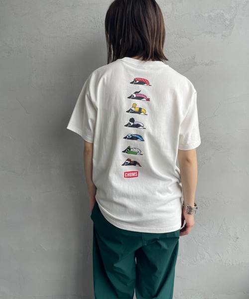 CHUMS tシャツ 「WEB限定」「CHUMS/チャムス」 BOOBY SUSHI