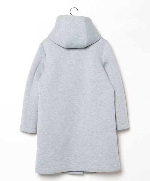 「ElegChic」 「CLE does ZONES」ステンカラーコート M グレー レディース_画像2