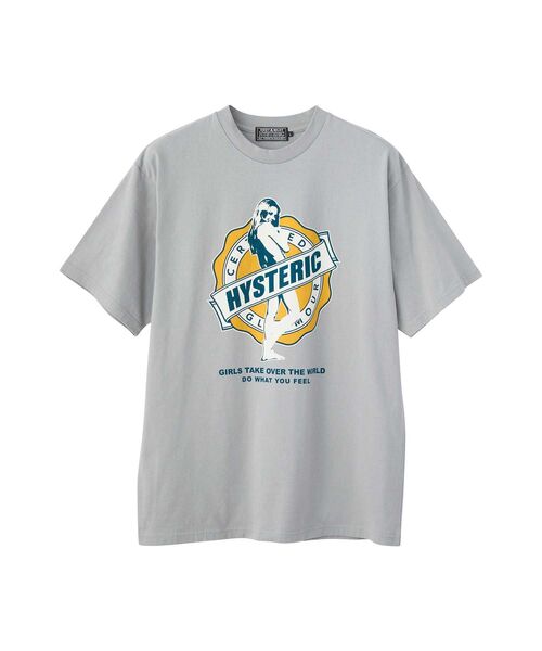 HYSTERIC GLAMOUR tシャツ GIRLS TAKE OVER Tシャツ メンズ