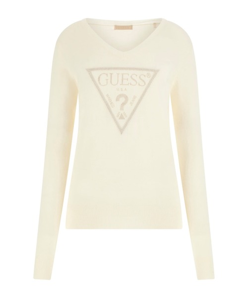 ニット セーター MIRIAM Triangle Logo Vn Ls Sweater セーター レディース レディース