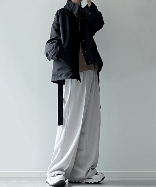 「LILL」 コート X-LARGE ブラック メンズ_画像8