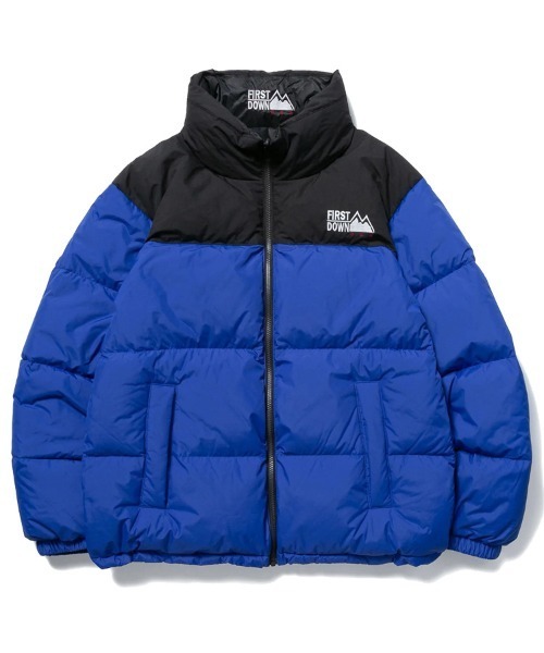 FIRST DOWN（ファーストダウン） ダウンジャケット M ブルー メンズ
